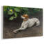 Fox-terrier avec un papillon-Bruno Liljefors-Toile tendue avec châssis-1891-1145440929