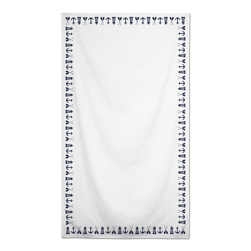 Danyell Geometric Cotton Blend Tablecloth