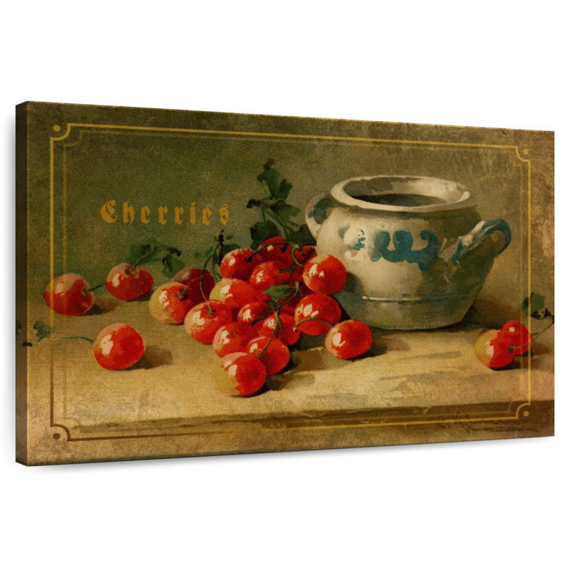 Yarlin Delicious Cherries, 26" H x 39" W