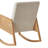 High quality teak rocking chair