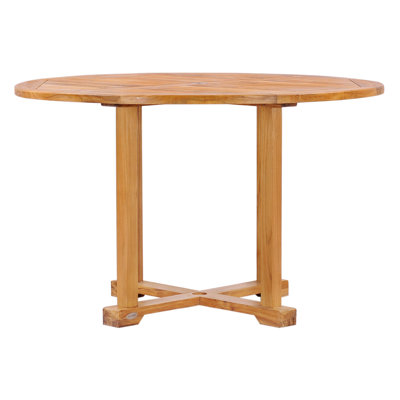 Hatteras Outdoor Round Teak Dining Table