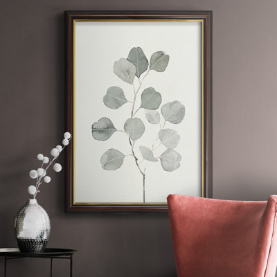 Delicate Sage Botanical I - Single Picture Frame Painting on Canvas