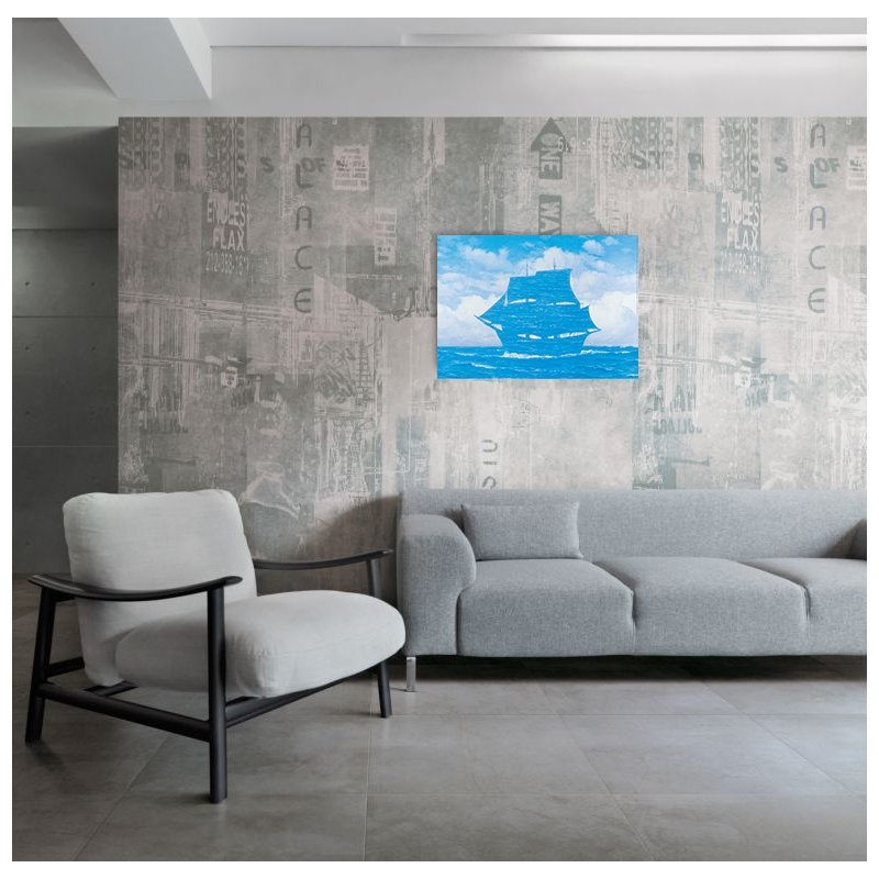 René Magritte - No Frame Print on Wood