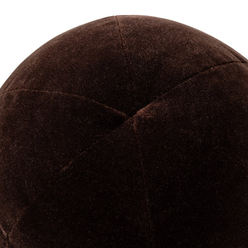 Round Cushion, Monte Chocolate