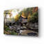 Art mural en verre acrylique épique «Glade Creek Mill» par Danny Head, 16 po x 12 po