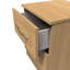 37cm W Manufactured Wood Bedside Table