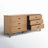 Kaplan 6-Drawer Solid and Manufactured Wood Dresser with Ball Bearing Glides -1251565976