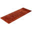 Overdyed Hand-Knotted Wool Modern-Contemporary Brown Runner 3' 1" x 8' 2"