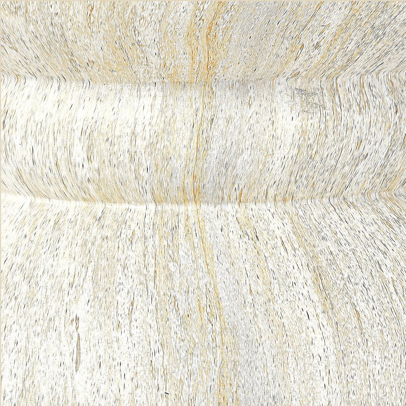 Table d'appoint ronde en béton pour l'extérieur, Beige/Yellow