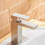 Robinet pour salle de bain à poignée simple avec drain-93026900