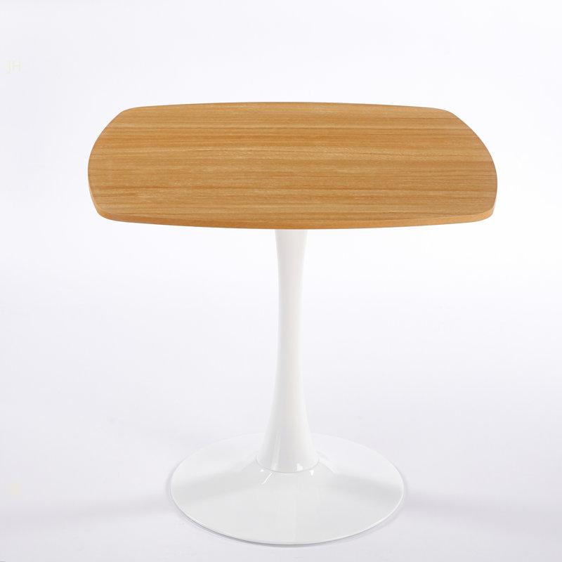 31.5INCH DINING TABLE OAK, White, 28.98"H x 31.55"L x 31.48"W, Oak