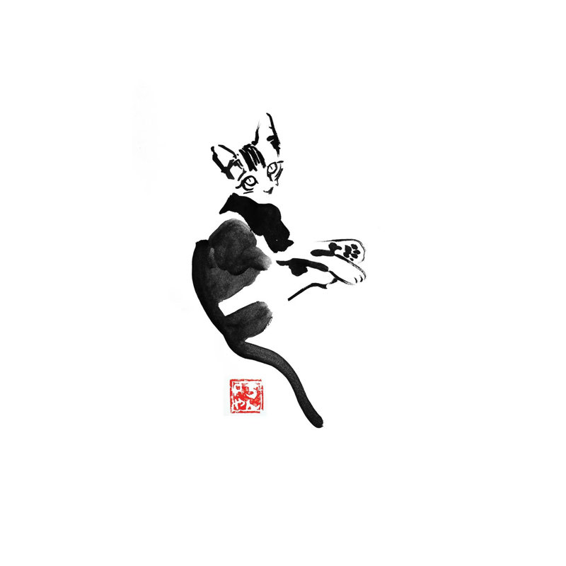 Couché 1 Piece Wall Art on Canvas, 66.04 cm H x 45.72 cm W x 1.91 cm D, Wrapped Canvas