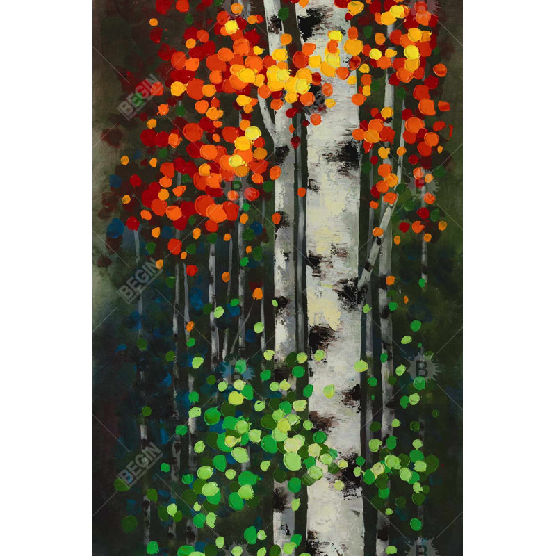 " Bicolored Leaf Birch 1 "