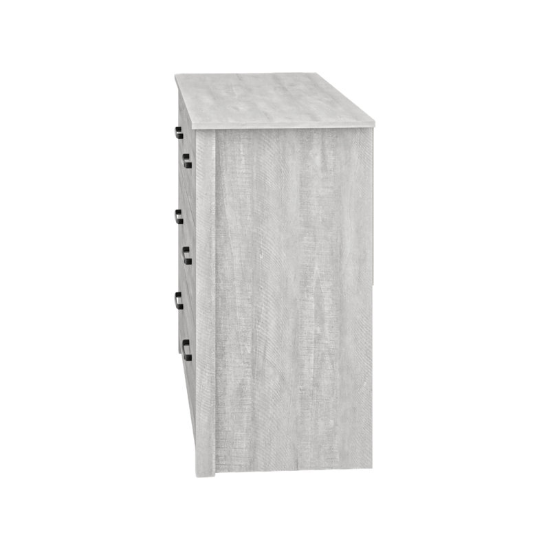 Allysyn 3 Piece Bedroom Set, Dusty Gray Oak