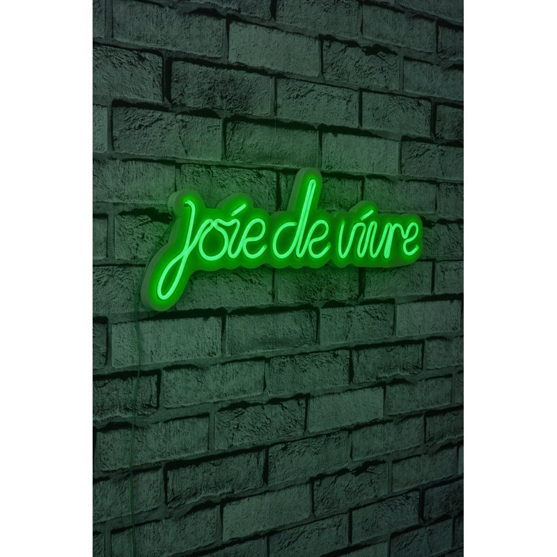 Flexible LED Neon Strip Lights, Green, 20.9 x 7.5 x 0.8 inches | IP67 Waterproof, PVC Foam Template, 12V DC, 8W-10W/meter | Built-in Wall Hanging System, 40000 Hour Life Span, Perfect for Home Decor & Parties