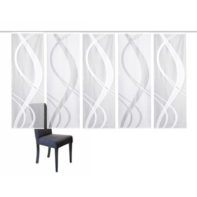Mccrae Semi Sheer Curtain Panel Pair