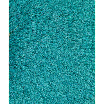 Tapis à poil long contemporain tissé à la main Everly Quinn Kinclair