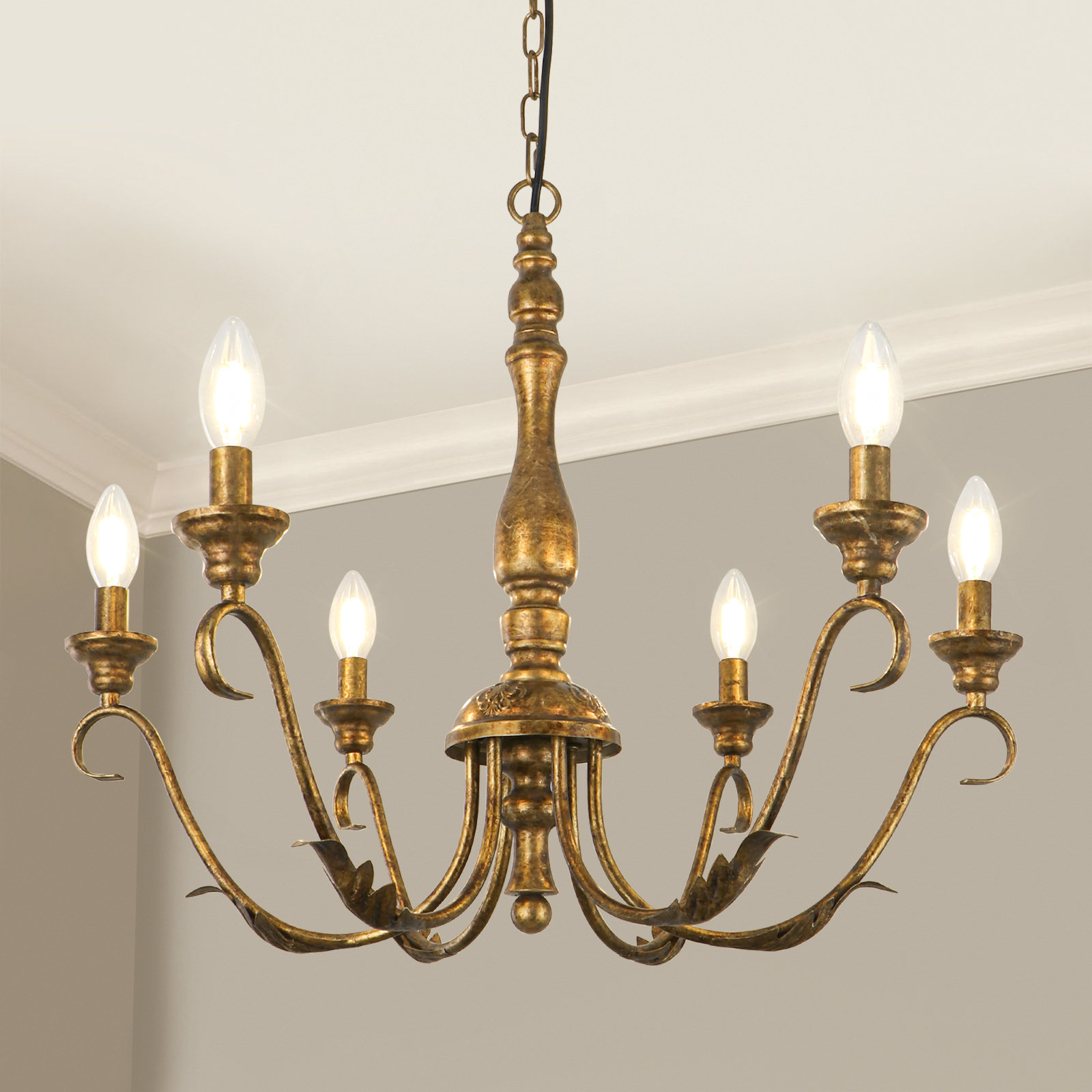 House of Hampton® Josuel 6 - Light Chandelier \u0026 Reviews | Wayfair, image size:1600x1600