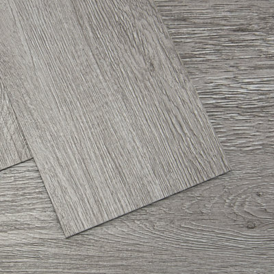 Art3d 6 po x 36 po, plancher auto-adhésif en vinyle, carrelage auto-adhésif, paquet de 36, paquet de 54 pieds carrés