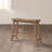 Colynn Saddle Seat Bench with Angled Frame, Sandblasted Acacia Wood-1829811174