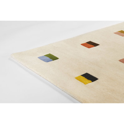 AllModern Form Hand Tufted Wool Geometric Multi Area Rug
