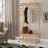Liev 30.7'' Bamboo Rolling Clothing Rack-1102326724