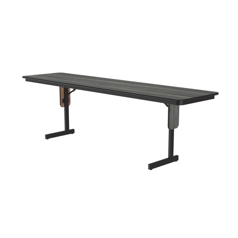 Rectangle Modular Training Table, New England Driftwood, 29" H x 96" W x 24" D