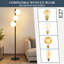 Bonns 150cm Black Tree Floor Lamp