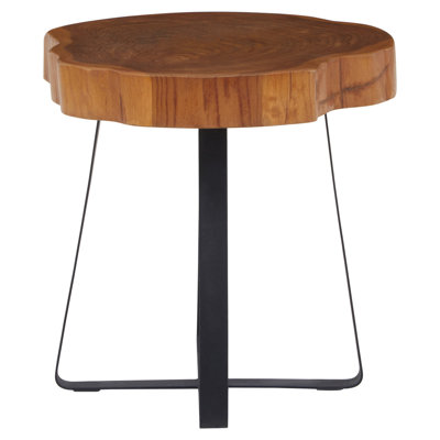 Fike Cross Legs End Table