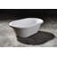 Deco 66'' x 39'' Freestanding Soaking Solid Surface Bathtub