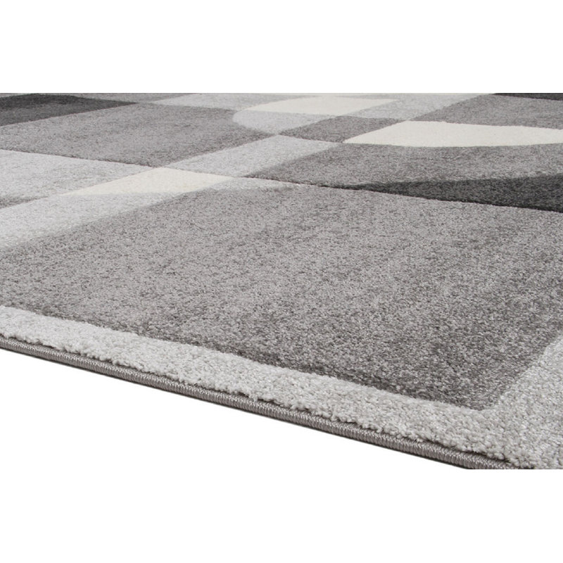 Borel Rectangle 200 cm x 300 cm Geometric Flatweave Area Rug