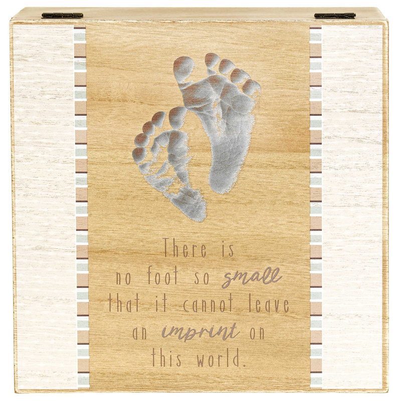 Boîte en bois bébé sans pied si petit