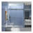56 to 60 in. W x 76 in. H Double Sliding Frameless Soft-Close Shower Door, Premium 3/8 Inch (10mm) Thick Tampered Glass and Easy-cleaning Coating 23D02-60C-112318641
