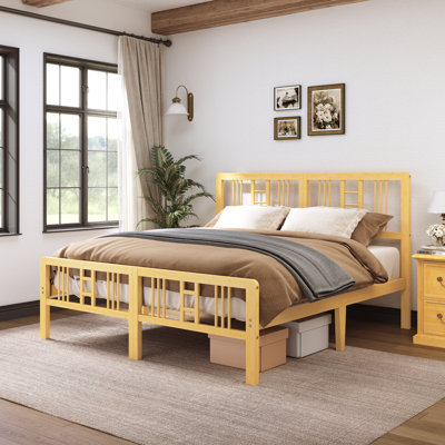 Guliana Bamboo Platform Bed