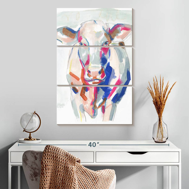 Brampt Fluorescent Farm I, 32" H x 20" W