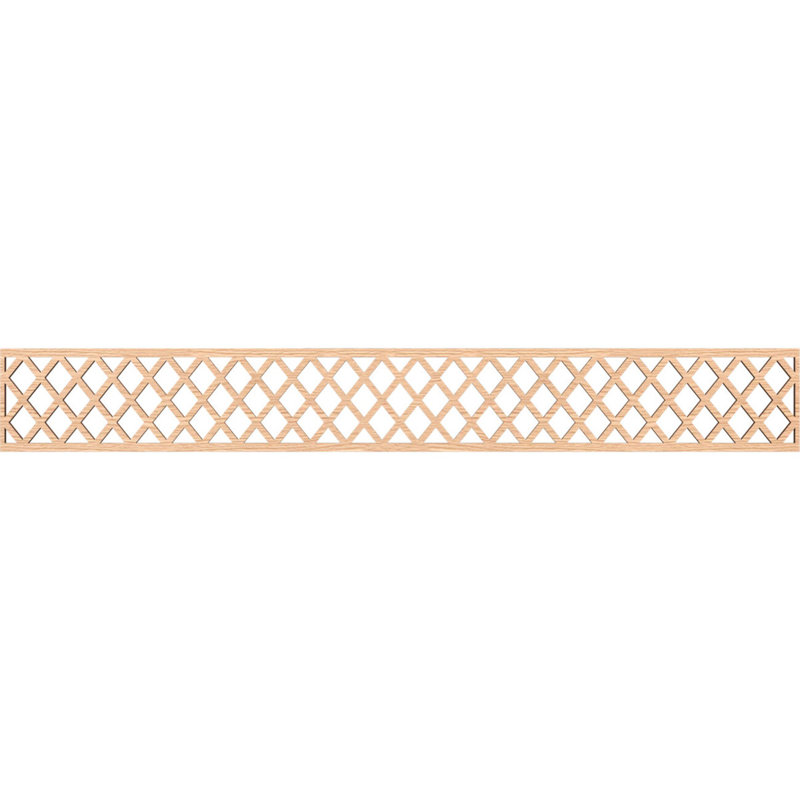 Moulure Manchester Fruster, Chêne rouge, H 6 po x l 46,5 po x P 0,25 po