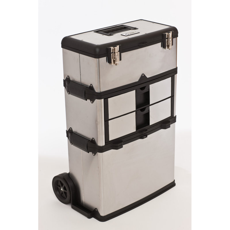 22.5" 3-in-1 Suitcase Toolbox with Accents