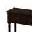 Sheen Wooden Console Table with 2 Drawers & Bottom Shelf-1465979350