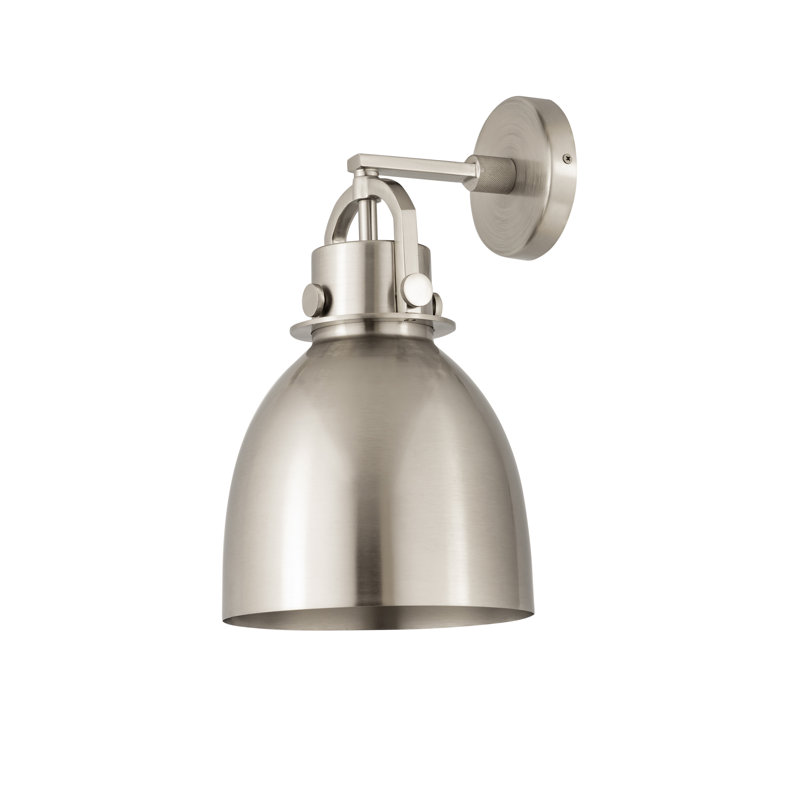 Badillo Armed Sconce, Satin Nickel
