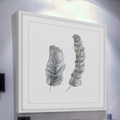 " Brown-Grey Feathers " by Thimble Sparrow