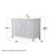 Daria 48'' Single Bathroom Vanity with Marble Top-97900663-97900664-97900668
