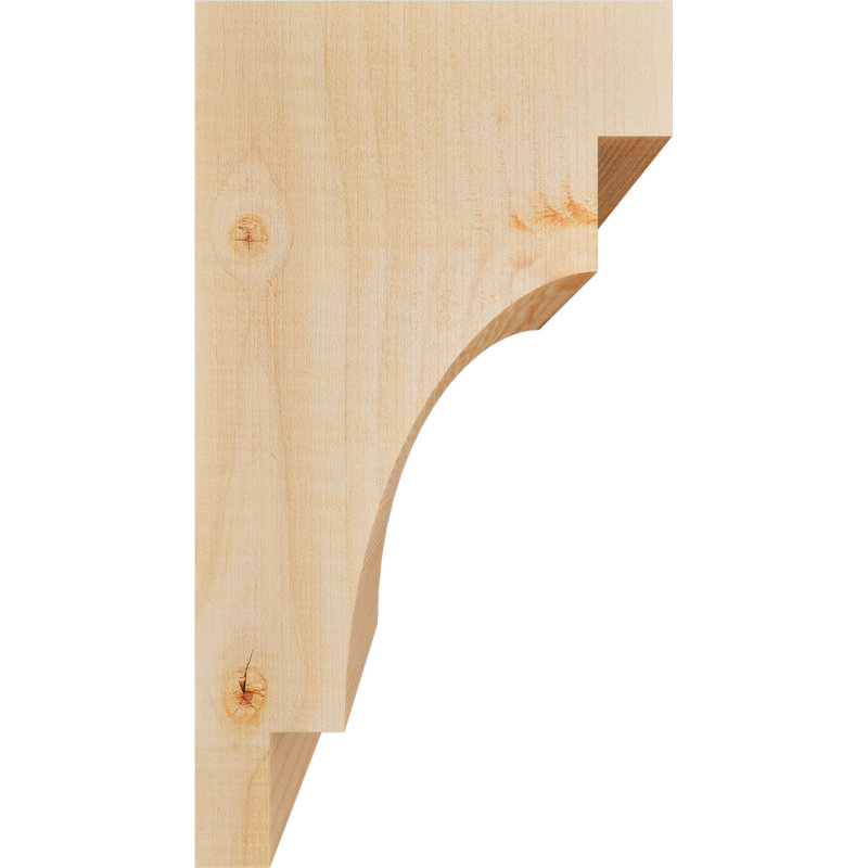 Corbeau méditerranéen, H 10 po x l 5,5 po x P 6 po, Sapin de Douglas, Lisse