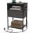 15'' W Metal Nightstand