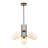 Doerun 6 - Light Aluminium Dimmable Chandelier-838728290-838617431