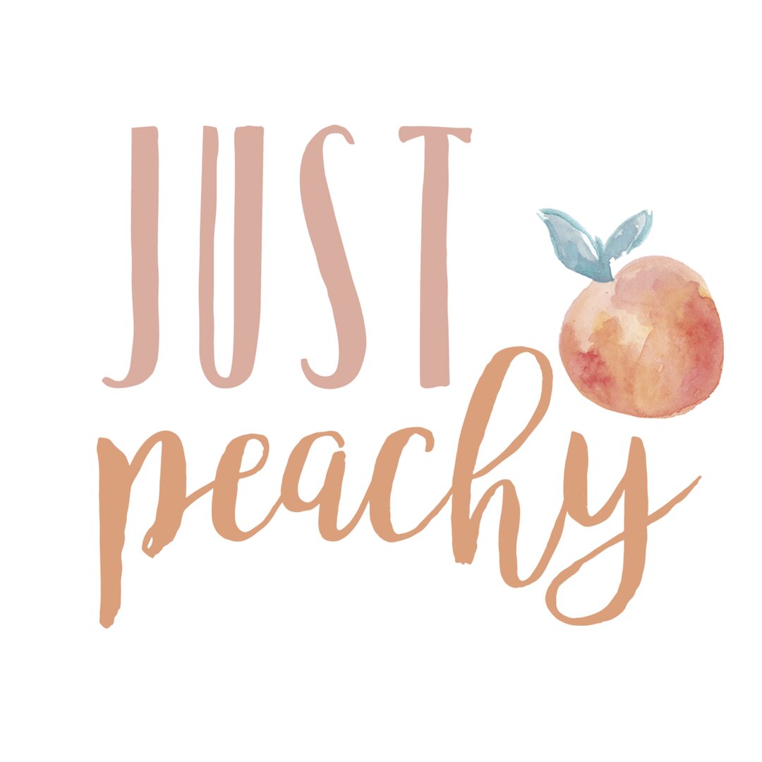 Leinwandbild Peach Life I von Studio W