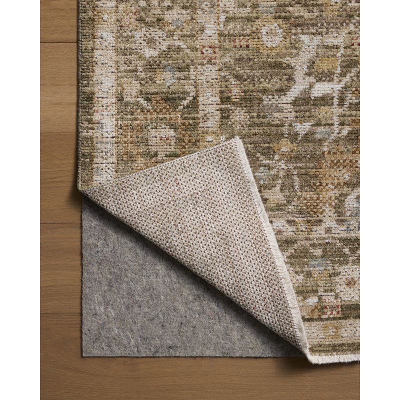 Tapis Amber Lewis x Loloi Nella vert / multizone, 8 pi 6 po x 11 pi 6 po