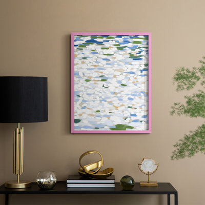 Abstrait, reproduction encadrée CDxxxvii - prêt à être accroché 