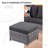 Chaden Wicker 7 - Person Patio Conversation Set with Cushions-785049358