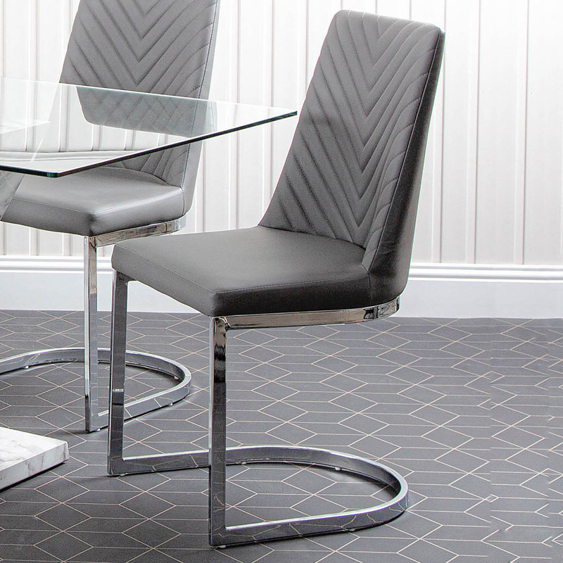 Jimmie 42cm H Upholstered Parsons Chair