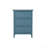 Teal Accent Nightstand For Modern Bedrooms